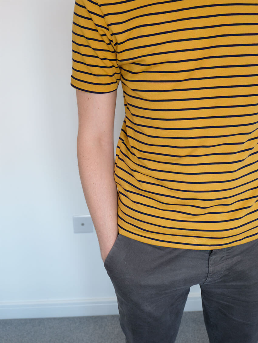 How To Make A Men's T-Shirt | Beginner's Sewing Guide | Free Tutorial